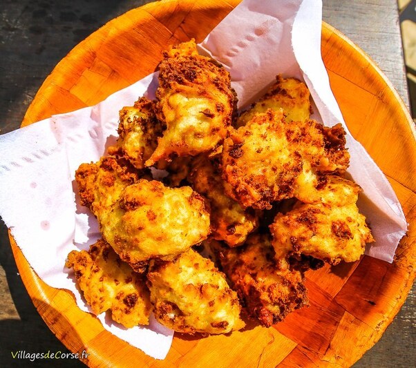 Corsican cheese fritters