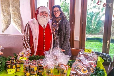 Weihnachtsmann korsische Stopfleber