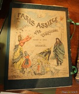 Paris assiegé, scène de la vie parisienne pendant le siège par Draner - Monographie - Antiquaire Antiquités - Bastia, Corse