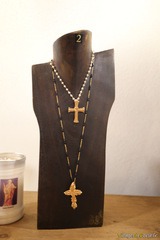 Bronze Kreuz Halskette - Les Bijoux By Bulles - Calvi, Korsika