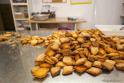 Artisanal biscuit factory E Fritelle in Calenzana and Calvi