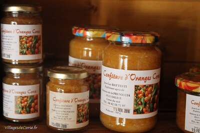 Confiture d'oranges corse