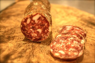 Korsische Wurst (Salsiccia) von der Charcuterie Battaglia in Vallecalle