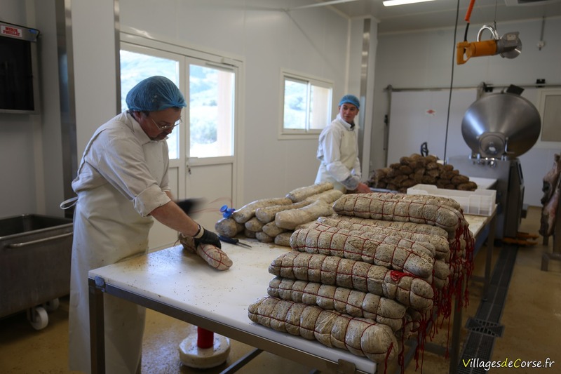 Manufacture of corsican charcuterie charcuterie du nebbiu santo pietro di tenda