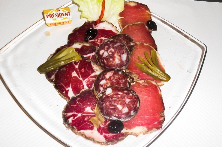 Corsican charcuterie