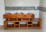 Création sur mesure d'un meuble de salle de bain - Bastia