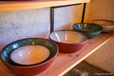 Salad bowl corsican corbara pottery zeineb delage