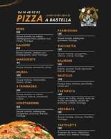 Carte pizza - A Bastella - Lucciana, Corse hiver 2024-2025