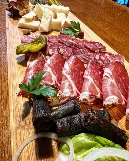 Charcuterie board - Restaurant U Palmentu - Centuri, Corsica