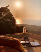 Tramonto - Ristorante a Casarella - Pigna, Corsica