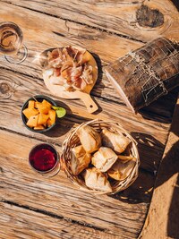 Ristorante di tapas di salumi della Corsica