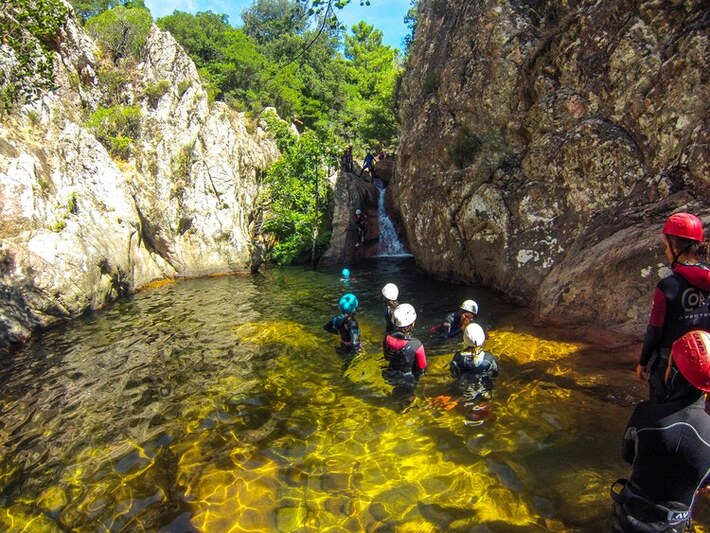 Canyoning dans le Baracci