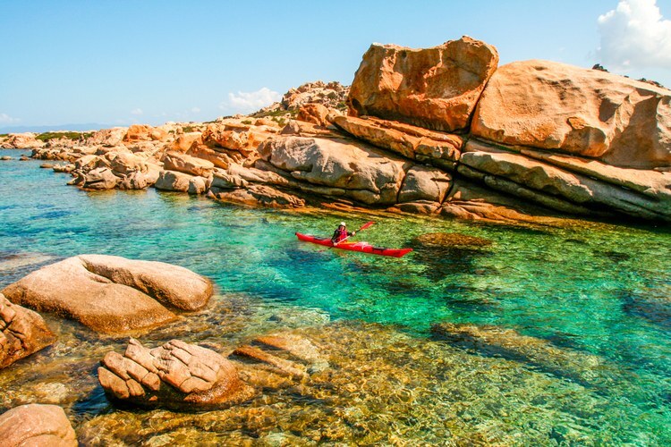 Kayak at Isolella - Pietrosella