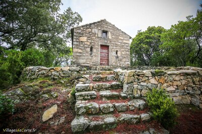 Chapelle Saint Antioche à Aullène, le 17/10/2020