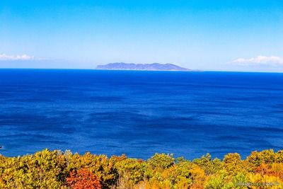 Capraia-Insel vom Cap Corse aus, Luri - 17092016