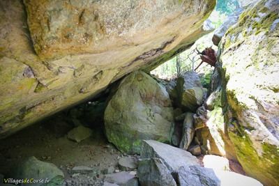 Grotte Abri de Southwell à Vivario, le 05/07/2016