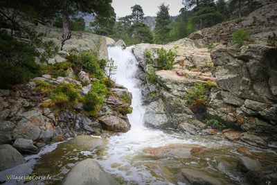 Wasserfall Cascade des Anglais in Vivario am 31082019