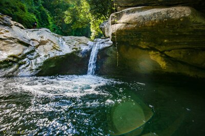 Canapajo-Fluss bei Velone Orneto am 12082020