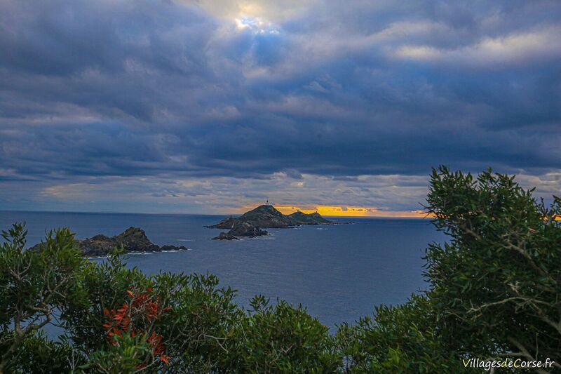 Sites Îles Sanguinaires à Ajaccio, le 20/12/2021