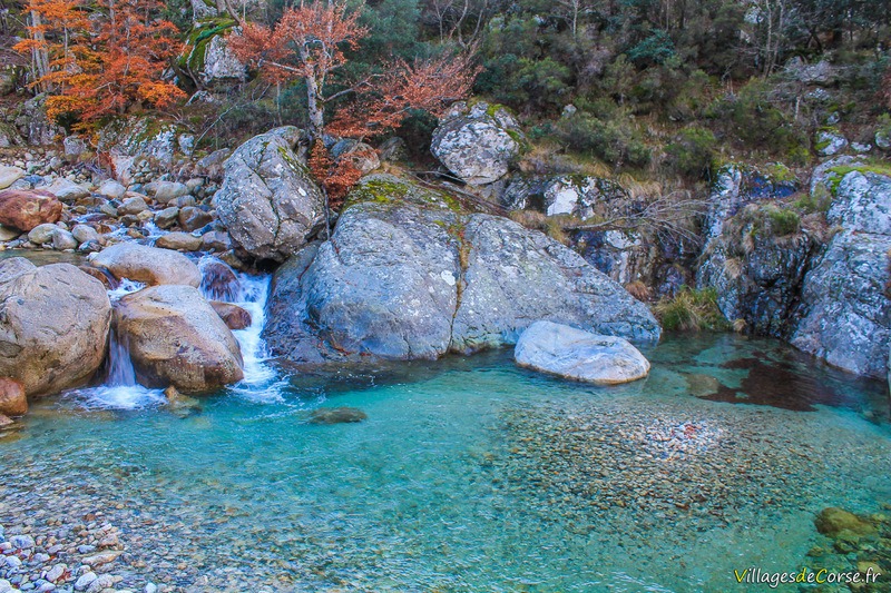 River Gravona à Bocognano, le 25/11/2012