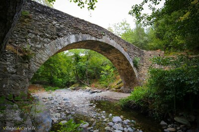 Genueserbrücke Croix des Vents in Murato am 06092020