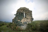 Abside toujours debout de la Chapelle Chjesa Negra à Piève, le 30/10/2019