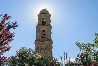 Glockenturm St. Cyr in Piève, am 11.07.2012