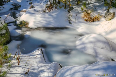 Ruisseau Viru à Albertacce, le 29/01/2019