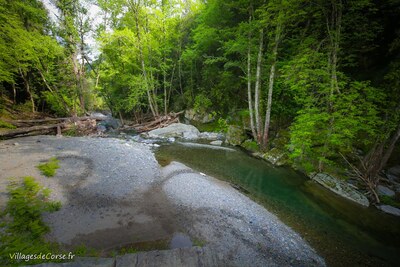 Fleuve Bravona à Zalana, le 25/05/2019